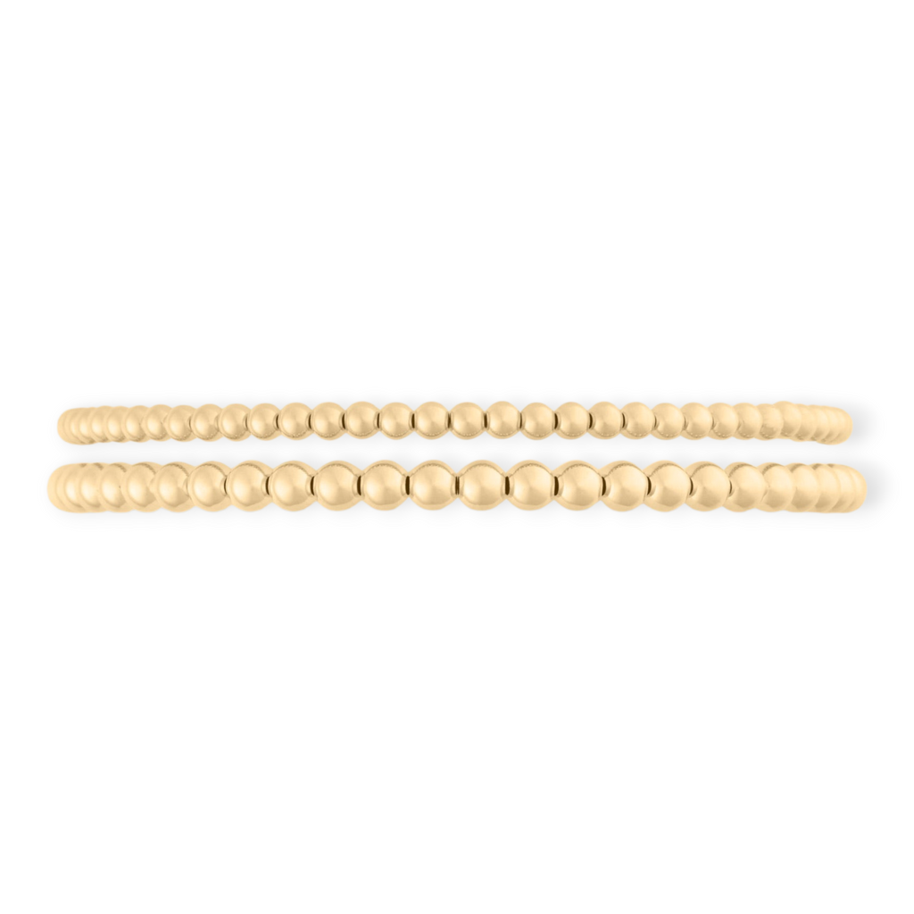 juno bracelet double stack (3+4mm)