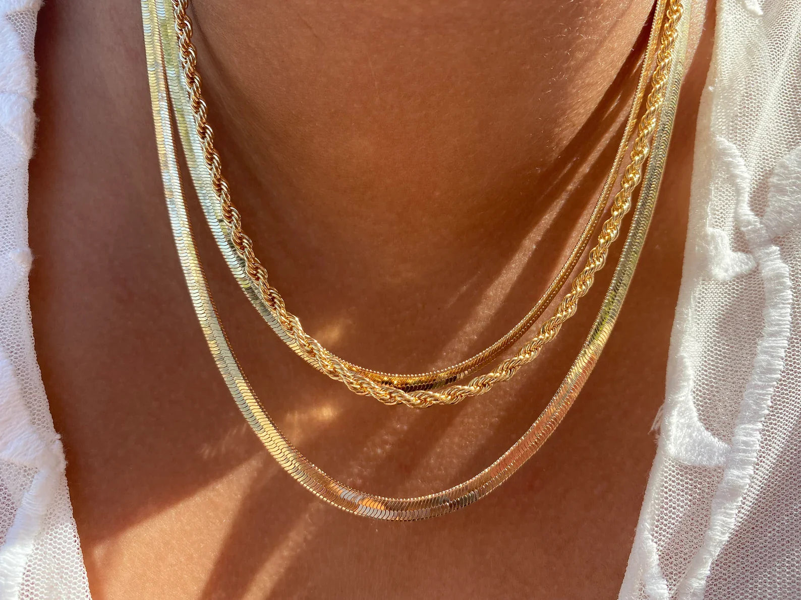 Gold Dripping Set