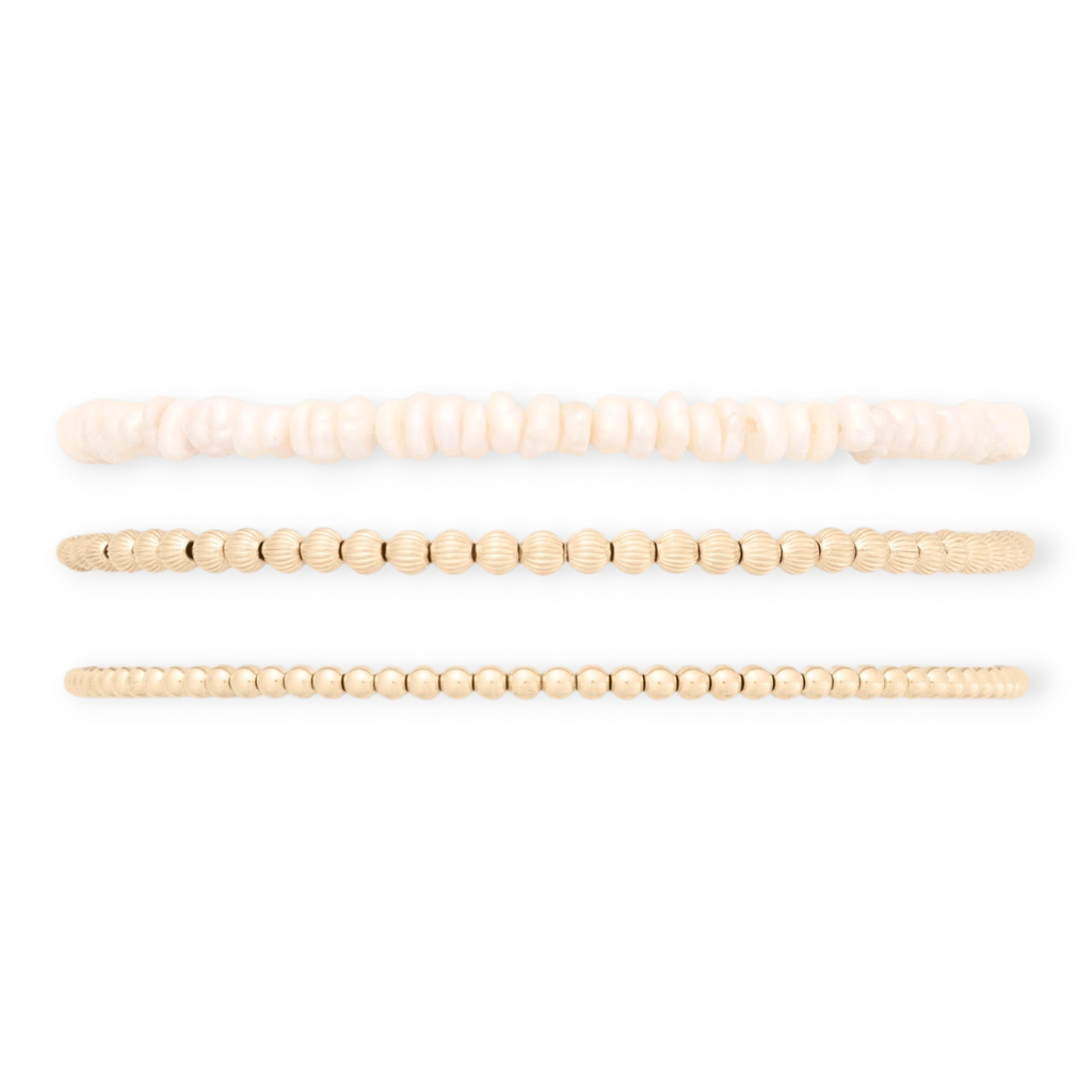 bri triple bracelet stack
